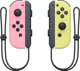 Nintendo Joy-Con Controller, 2 Stück pastell rosa/pastell gelb (Switch)