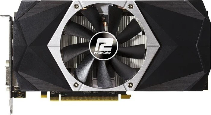 PowerColor Red Dragon Radeon RX 470 (Single Fan), 4GB GDDR5, DVI, HDMI, 3x DP