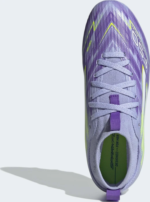 adidas F50 Sparkfusion League violet tone/lucid lemon/purple rush (Junior)