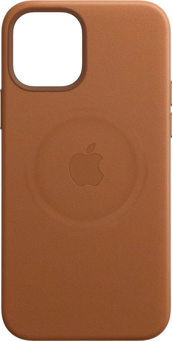 Apple Leder Case mit MagSafe für iPhone 12 Mini sattelbraun