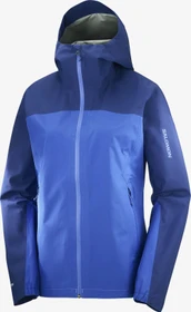Salomon Outline Gore-Tex 2.5L Funktionsjacke nautical blue/navy peony (Damen)