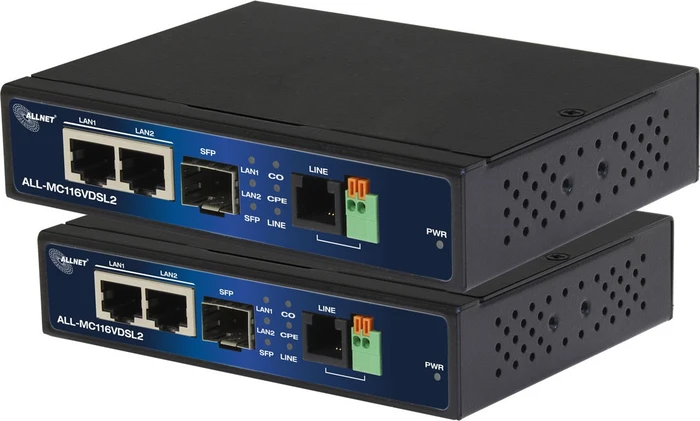 Allnet ALL-MC116VDSL2 Modem, 2x RJ-45, 1x SFP, Bundle