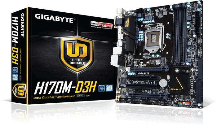 GIGABYTE GA-H170M-D3H (Intel 1151)