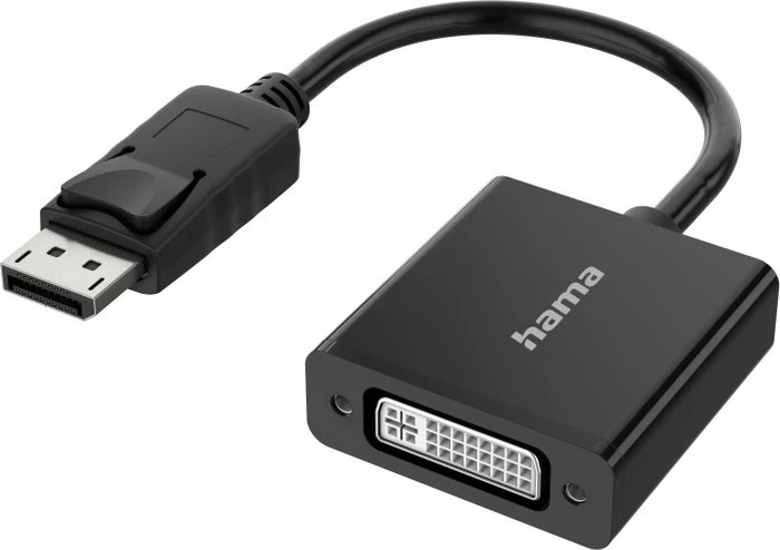 Hama Displayport auf DVI Konverter schwarz 0.1m