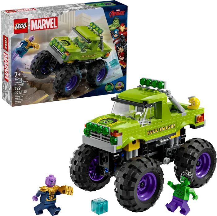 LEGO Marvel 76312 Hulk-Truck vs. Thanos Image