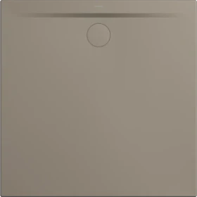 Kaldewei Superplan Zero 1516-1 Duschwanne 80x80cm, warm grey60