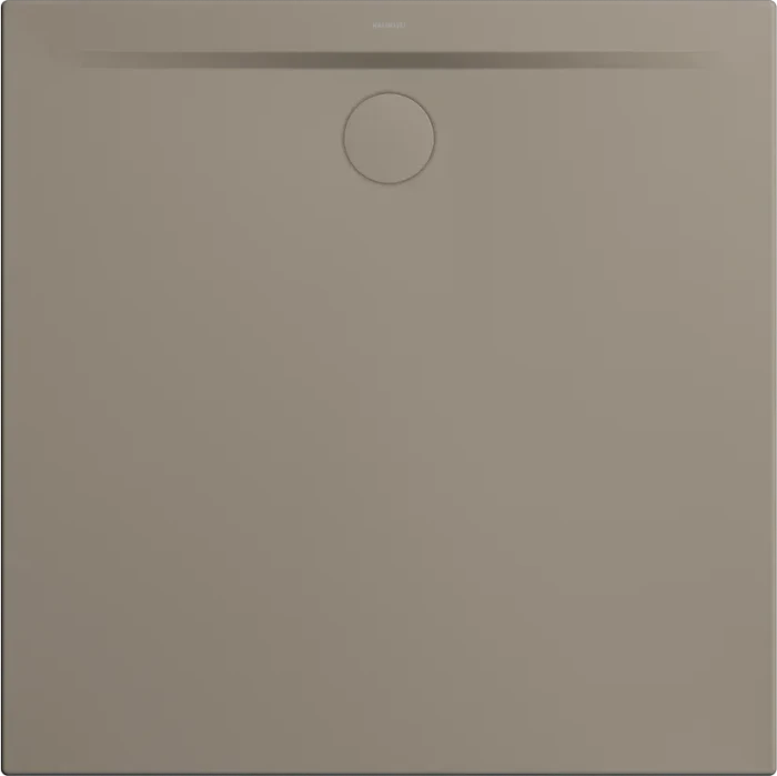 Kaldewei Superplan Zero 1516-1 Duschwanne 80x80cm, warm grey60