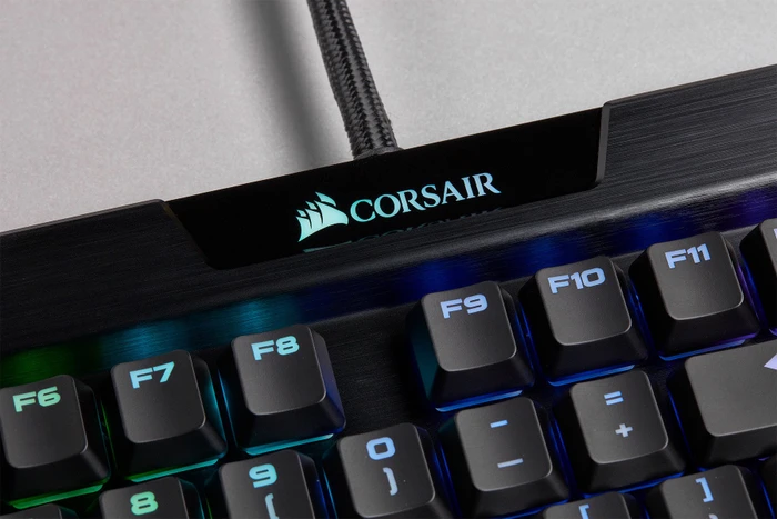 Corsair Gaming K70 RGB MK.2 Low Profile Rapidfire, MX LOW PROFILE RGB SPEED, USB, US