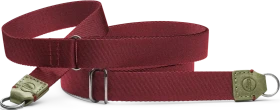 Leica Tragriemen Textil, burgunderrot