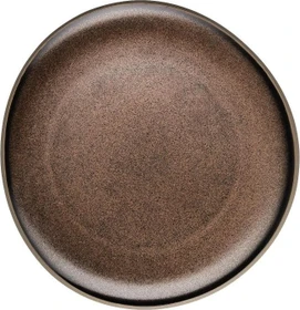 Rosenthal Junto Bronze Steinzeug Teller flach 22cm