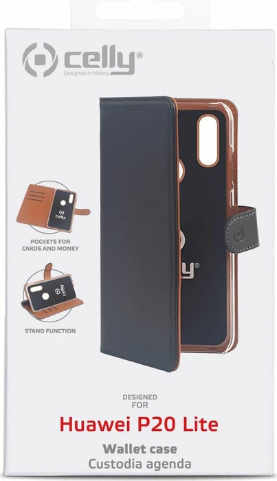 Celly Wally für Huawei P20 Lite schwarz