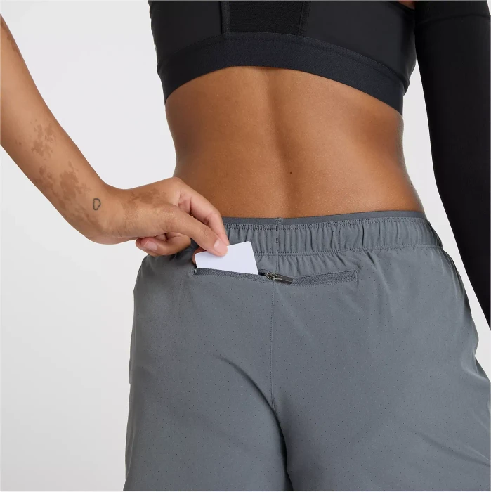 New Balance RC 8cm Laufhose kurz graphit (Damen)