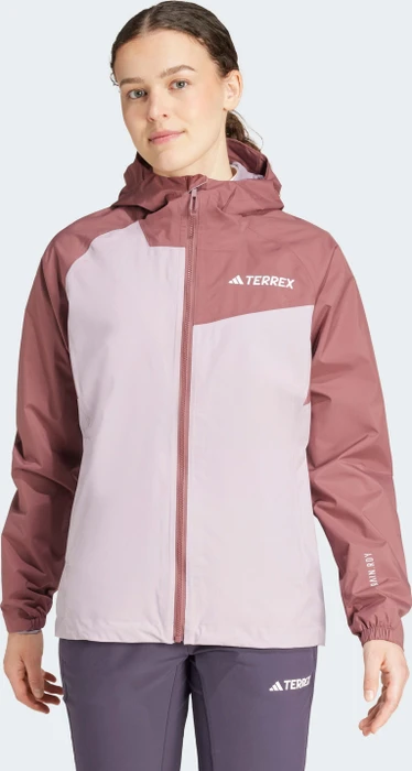 adidas Terrex Multi 2L Rain.RDY Funktionsjacke preloved fig/burgundy (Damen)