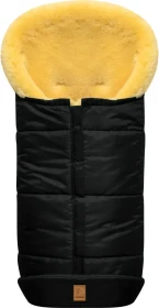 Heitmann Premium Lammfell-Fußsack schwarz