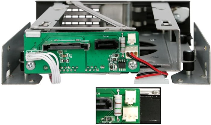 Icy Dock MB171SP-B, schwarz