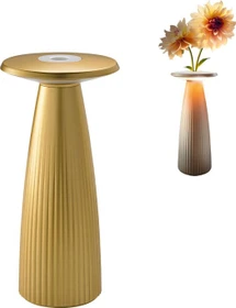 Sigor Nuflair Akku-Tischleuchte goldfarben