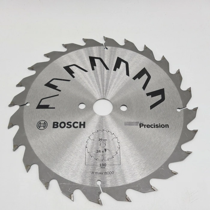 Bosch DIY Precision Kreissägeblatt 24Z, 190x2.5x20mm, 1 Stück