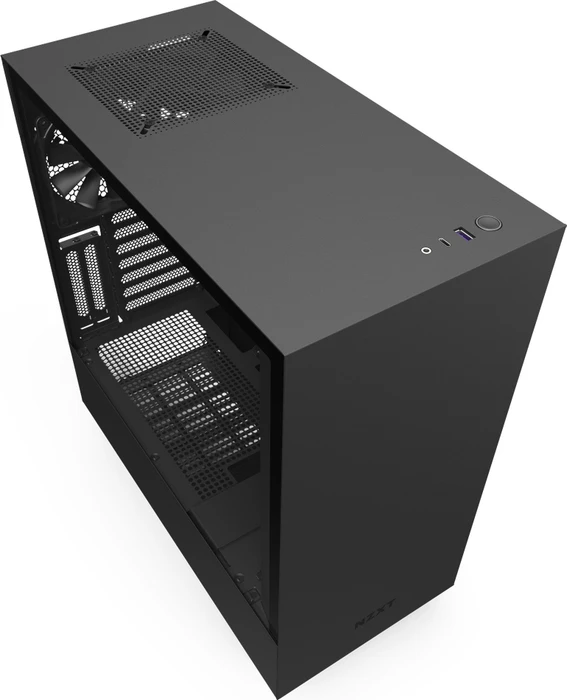 NZXT H510i, schwarz, Glasfenster