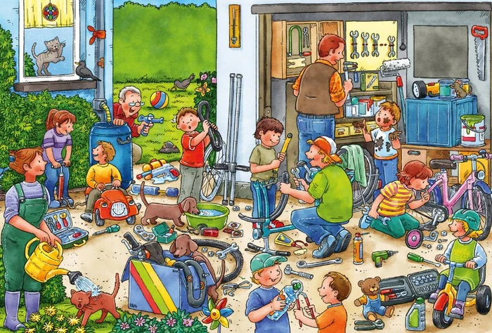 Schmidt Spiele Wo ist die kleine Bohrmaschine?
