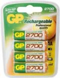 GP Batteries Mignon AA NiMH 2700mAh, 4er-Pack