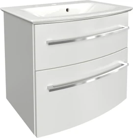 Fackelmann B.Style Waschbecken mit Unterschrank hängend weiß