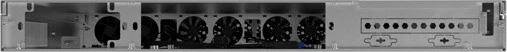 Lanberg Servergehäuse 650/12, schwarz/grau, 1HE, Flex-ATX