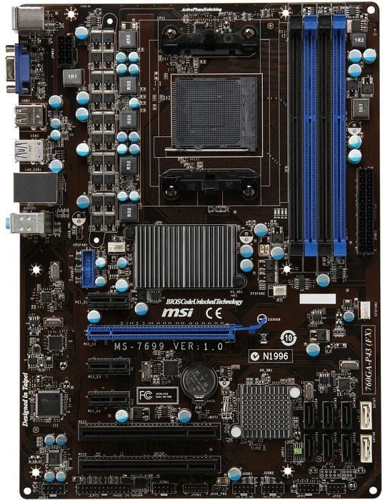 MSI 760GA-P43 [FX] (AMD AM3+)