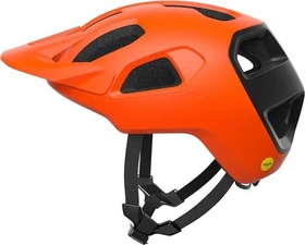 POC Cularis Helm fluorescent orange matt/uranium black matt