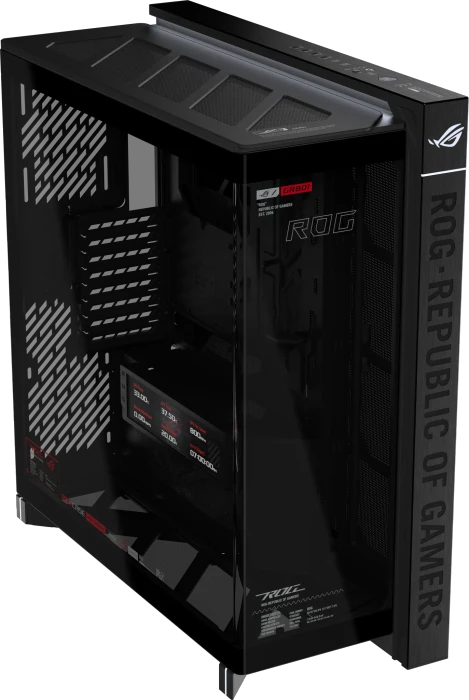 ASUS ROG Cronox Black, Glasfenster