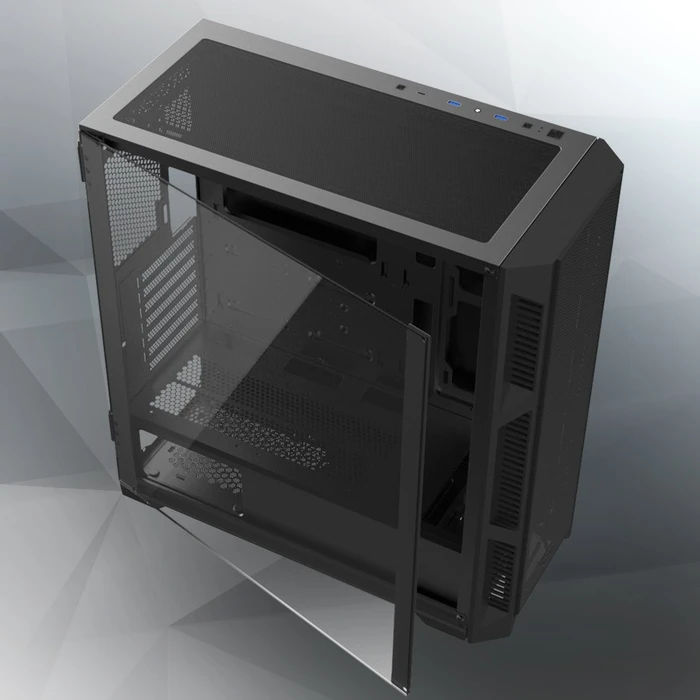 Raijintek Ponos Ultra MS4, Glasfenster