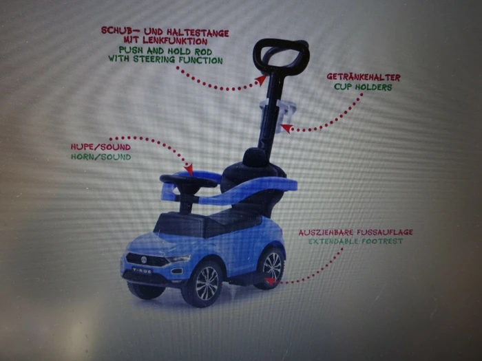 Jamara VW T-Roc 3in1 blau