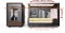 Montech Heritage, weiß/braun, Glasfenster Vorschaubild
