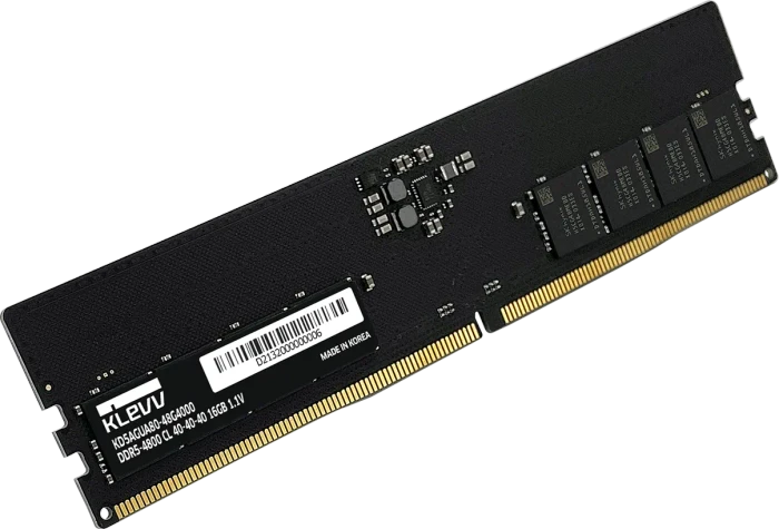 Klevv UDIMM 16GB, DDR5-4800, CL40-40-40-77, retail