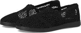 TOMS Alpargata Plus black heritage canvas (Damen)