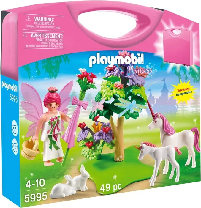 playmobil Fairies Spielkoffer Fee und Einhorn