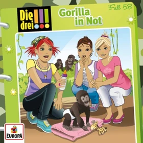 Die drei !!! Folge 58 - Gorilla in Not