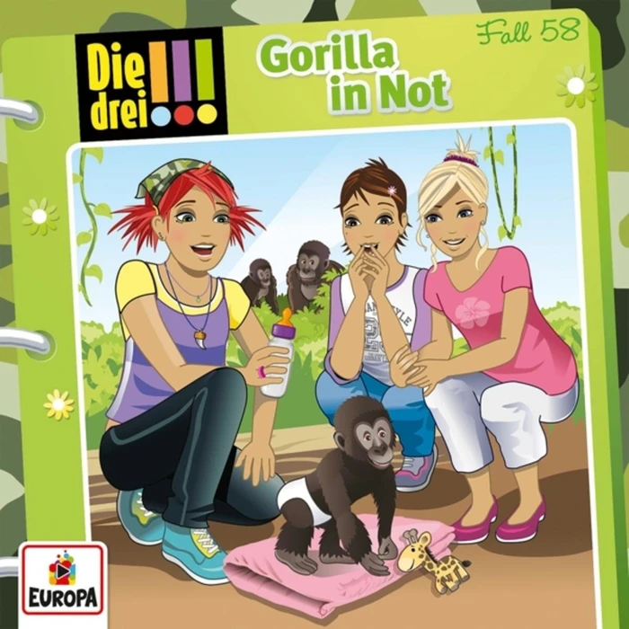 Die drei !!! Folge 58 - Gorilla in Not