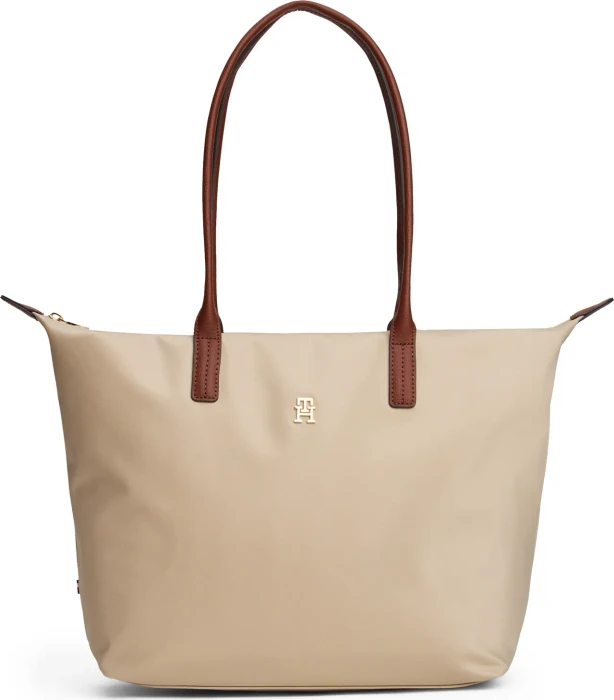 Tommy Hilfiger Kontrast-Griff Monogramm Tote Shopper