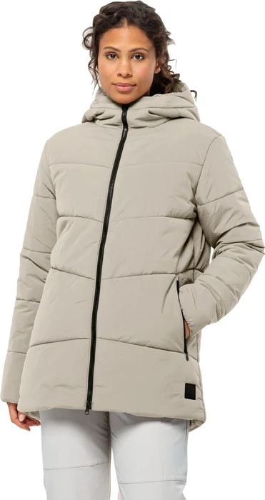 Jack Wolfskin Karolinger Long Funktionsjacke seal (Damen)