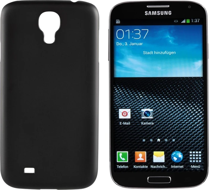 Hama Rubber für Samsung Galaxy S4 schwarz