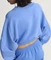 adidas Weiches Lux Loose Sweatshirt blue fusion (Damen) Vorschaubild