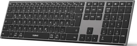 Inateck KB06007, dunkelgrau/schwarz, Bluetooth, DE (KB06007-G-DE)