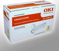OKI Trommel 43381705 gelb