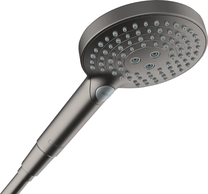 Hansgrohe Raindance Select S 120 3jet PowderRain Handbrause brushed black chrome