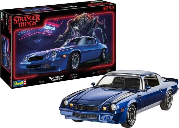 STRANGER THINGS BILLY'S Chevy Camaro Z/28 / 1:24 EUR 40,58 - DE