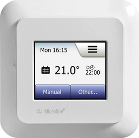 OJ Electronics OCD5 Touch Thermostat für Fußbodenheizung, Unterputz