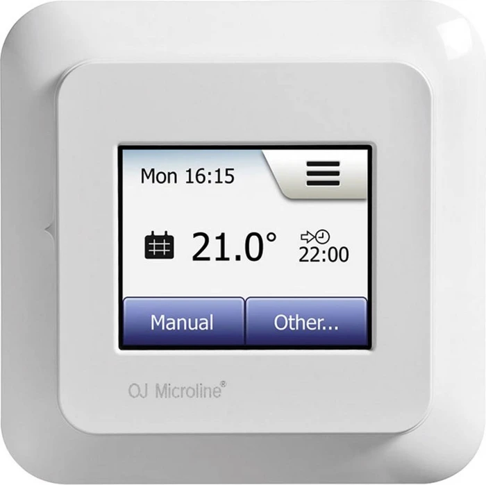 OJ Electronics OCD5 Touch Thermostat für Fußbodenheizung, Unterputz
