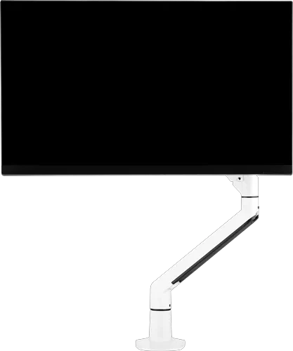 Fellowes Chicago Monitorarm Single weiß/schwarz
