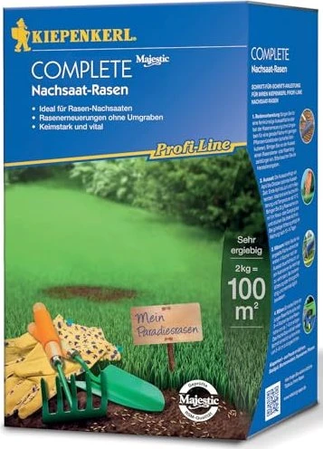 Kiepenkerl Profi-Line Complete Nachsaat-Rasen Saatgut, 2kg