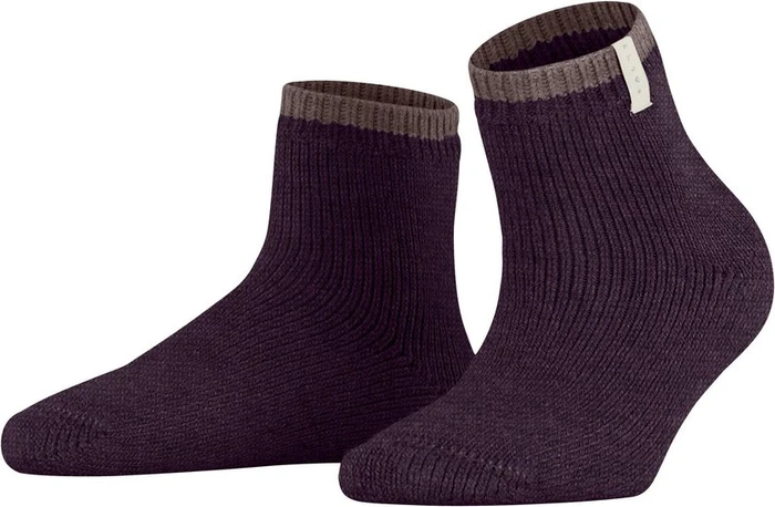 Falke Cosy Plush Socken granat mel. (Damen)